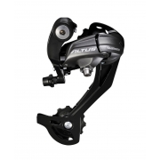 Перемикач Shimano задній Altus 9шв RD-M370-L, SGS, чорний в упаковці
